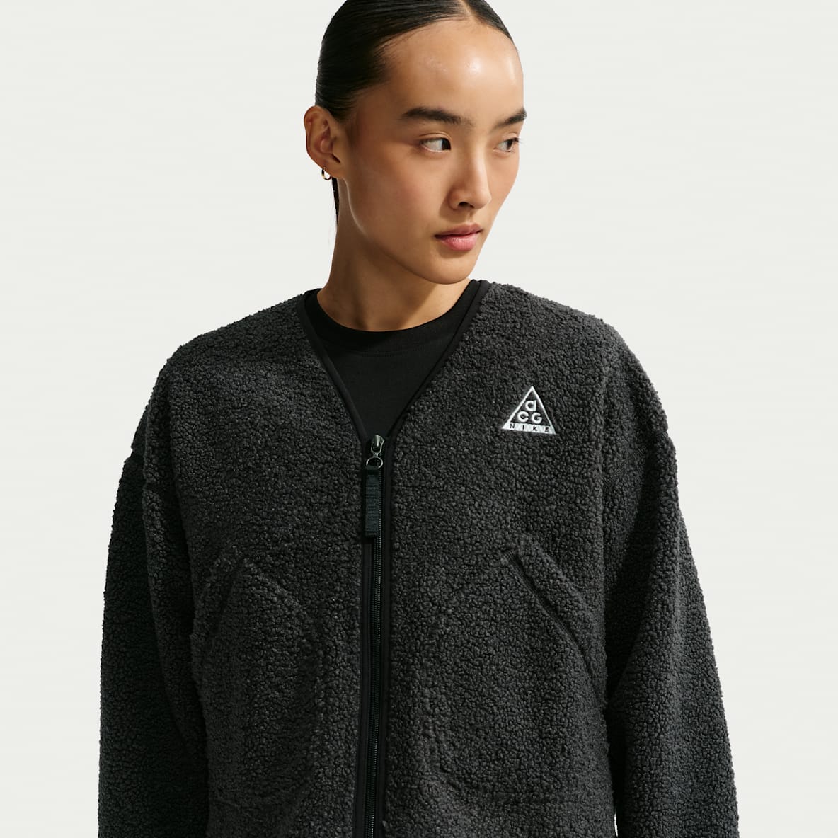 ACG Man's Best Friend 女子仿羊羔绒开衫