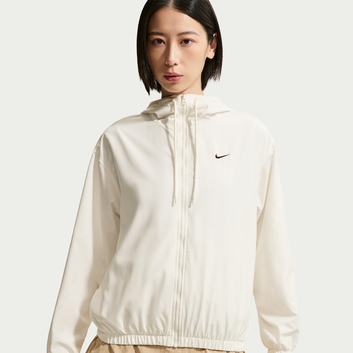 Nike Sportswear 女子宽松连帽夹克防晒衣皮肤衣