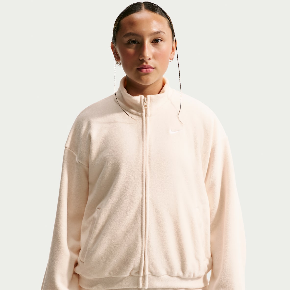 Nike Sportswear 大童（女孩）摇粒绒夹克