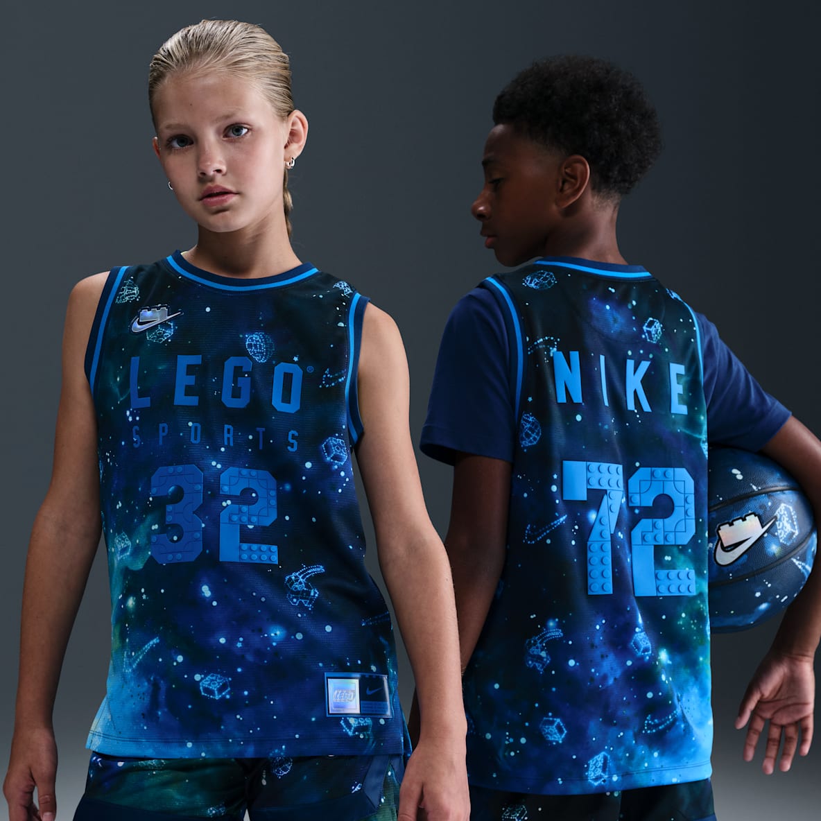 Nike x LEGO® Collection Dri-FIT 大童速干球衣