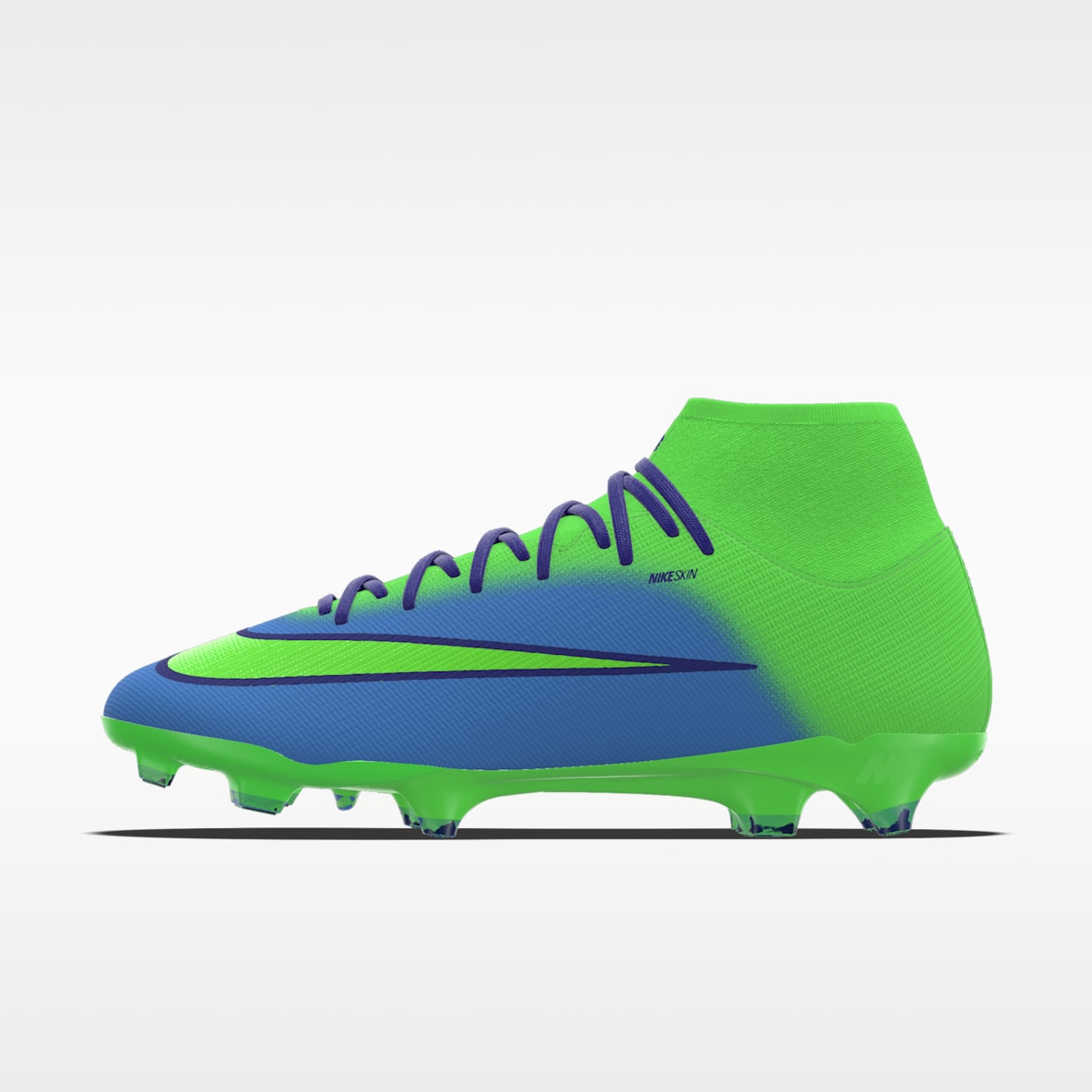 Nike Mercurial Superfly 11 Academy By You 专属定制 FG 天然硬质草地高帮足球鞋