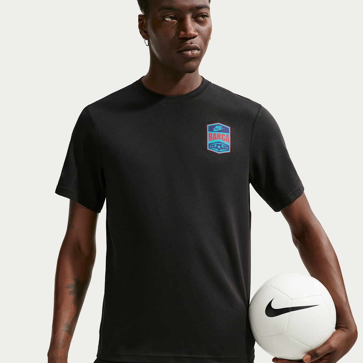 巴萨(巴塞罗那足球俱乐部)Primary Third Nike Dri-FIT 男子速干短袖足球上衣