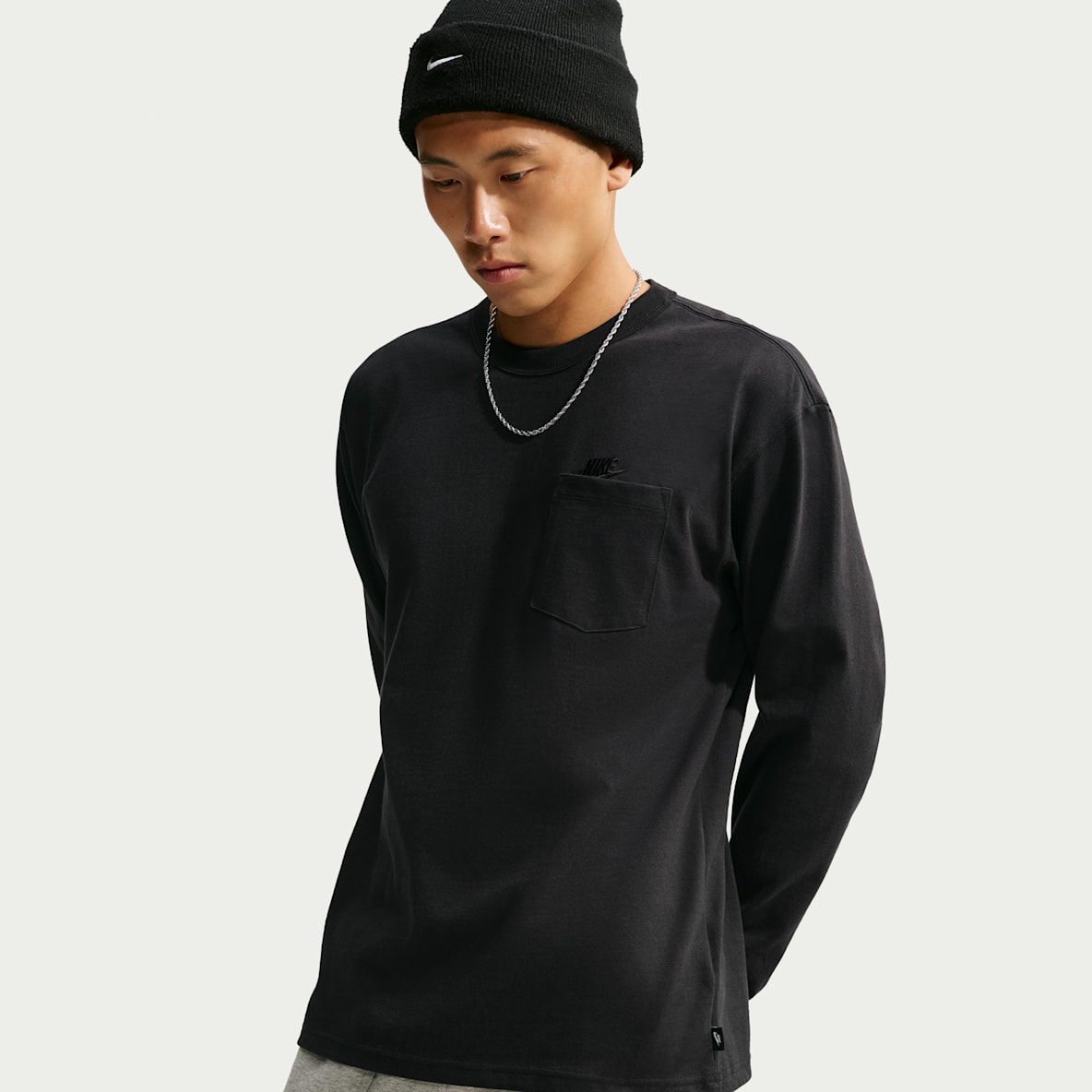 Nike Sportswear 男子宽松长袖T恤