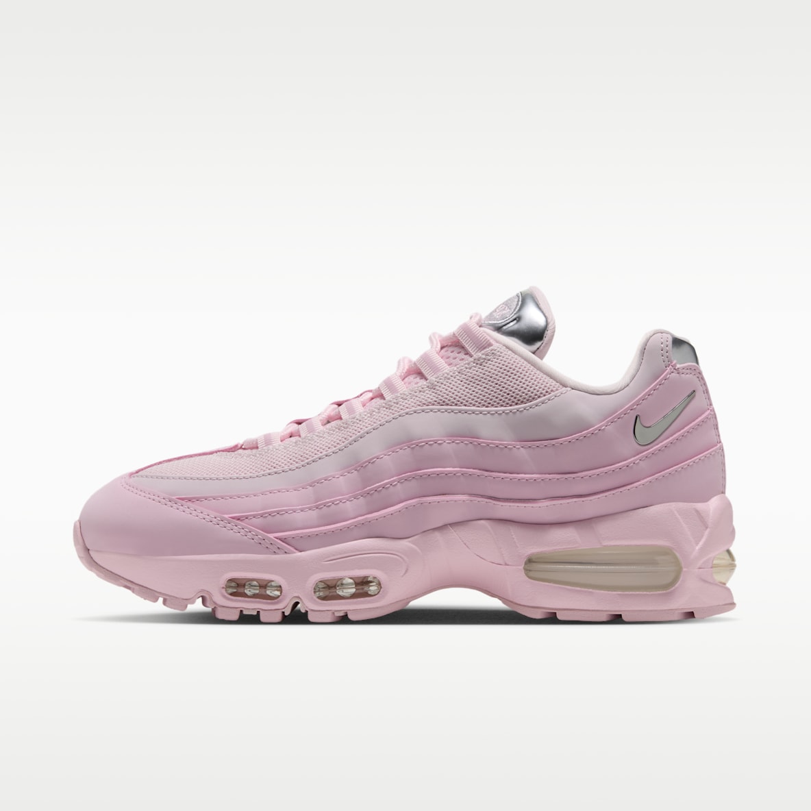 Nike Air Max 95 Big Bubble Chrome 女子运动鞋