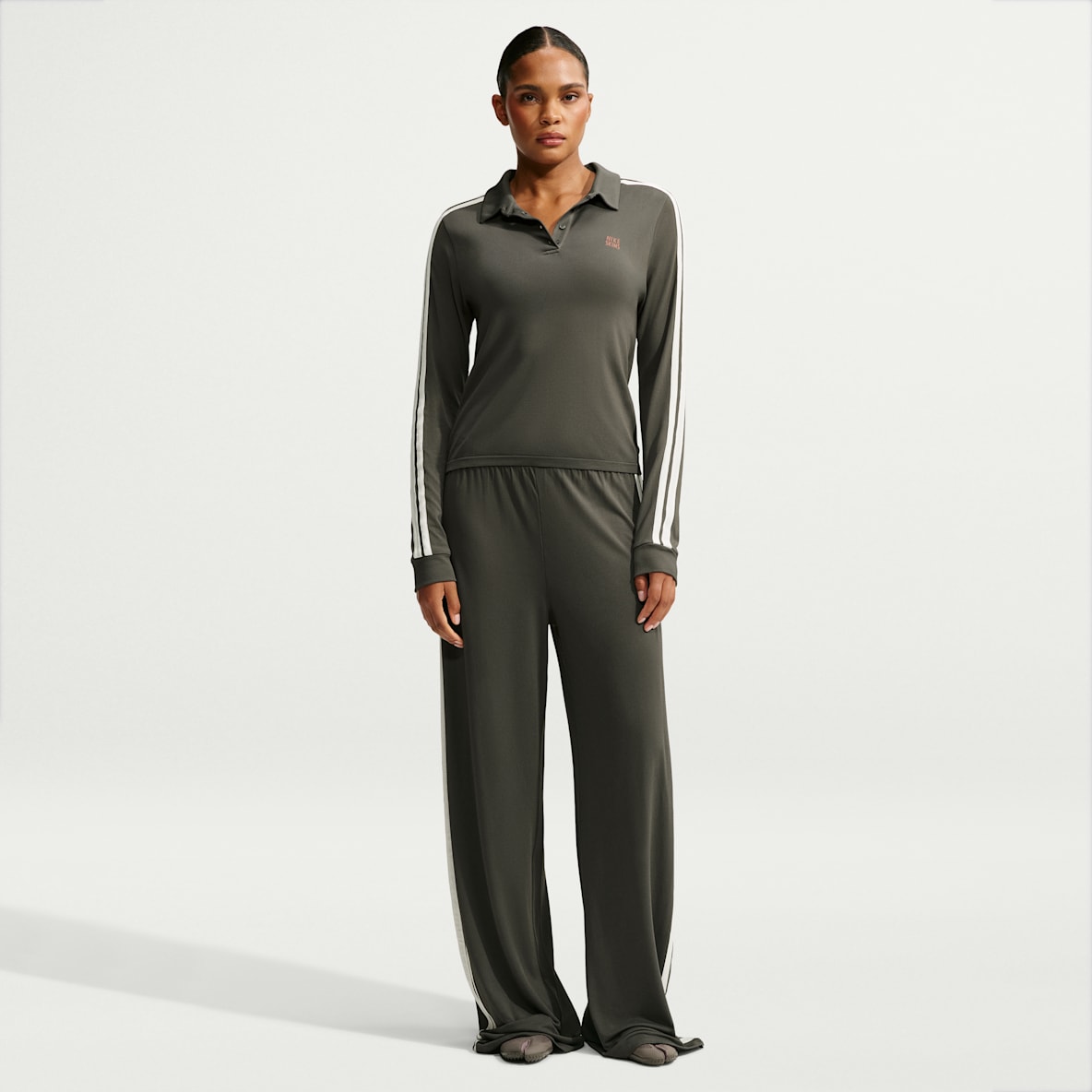 NikeSKIMS Stretch Knit 2.0 女子 Oversize 风速干阔腿长裤