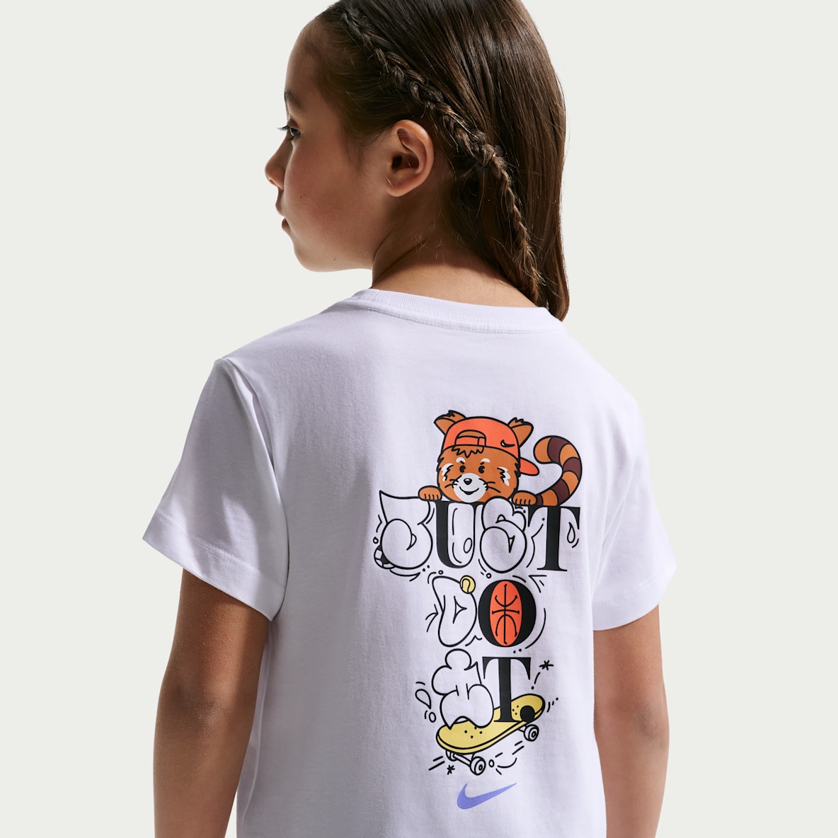 Nike "Just Do It" Red Panda 幼童T恤