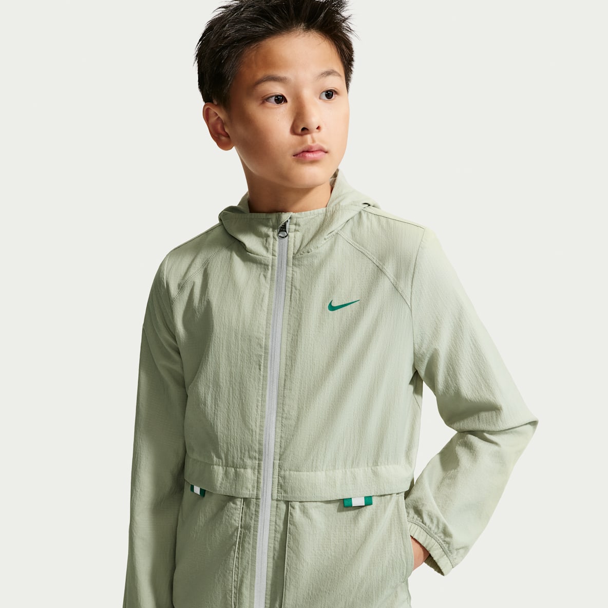 Nike Sportswear City Utility 大童拒水全长拉链开襟梭织夹克