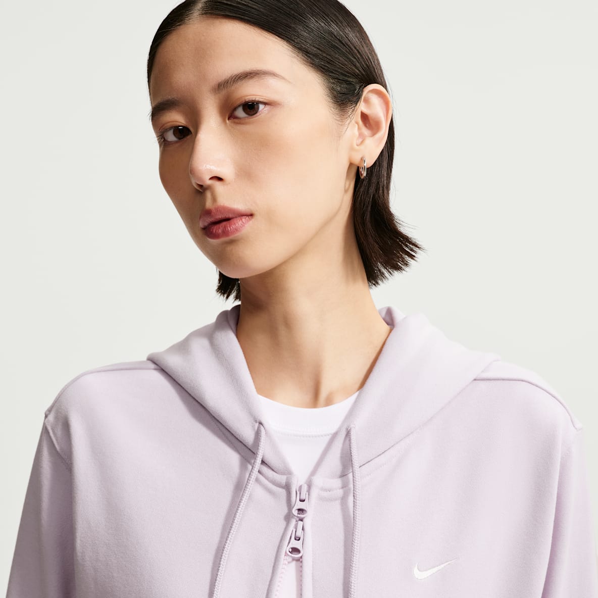 Nike Studio Fleece Lightweight "French Terry" 女子低克重法式毛圈全长拉链开襟连帽衫
