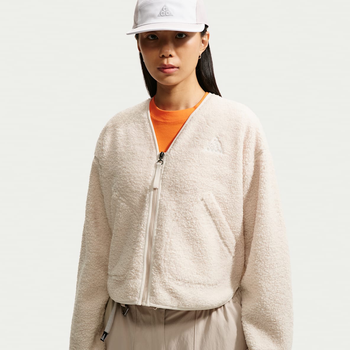 ACG Man's Best Friend 女子仿羊羔绒开衫