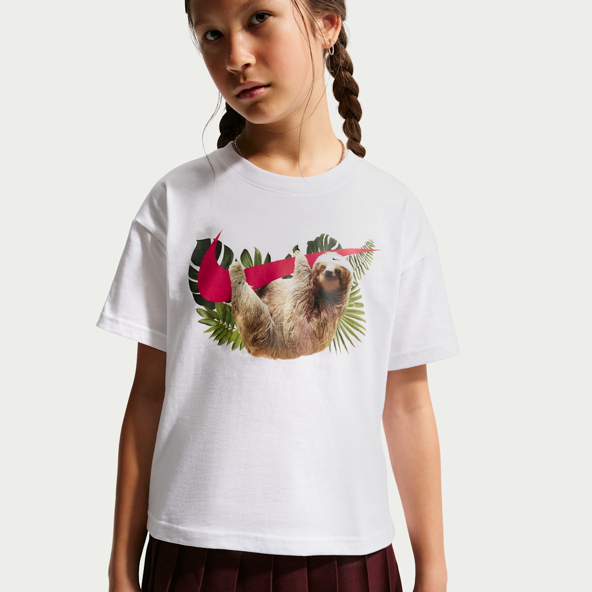 Nike Sportswear 大童(女孩)短袖T恤