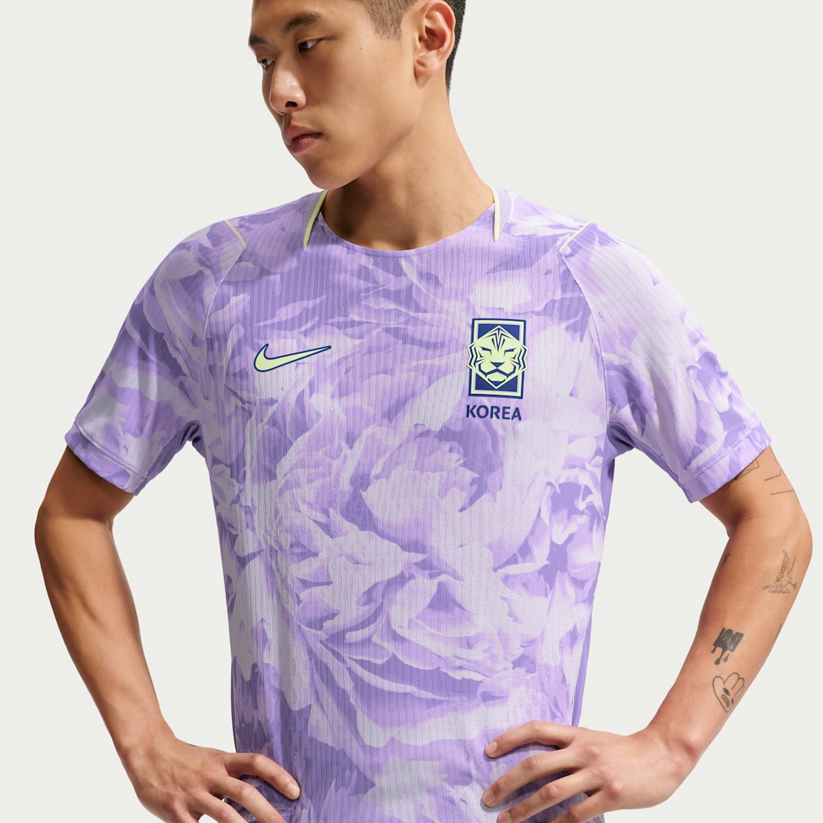2026 赛季韩国队客场球员版 Nike Aero-FIT 男子足球球衣