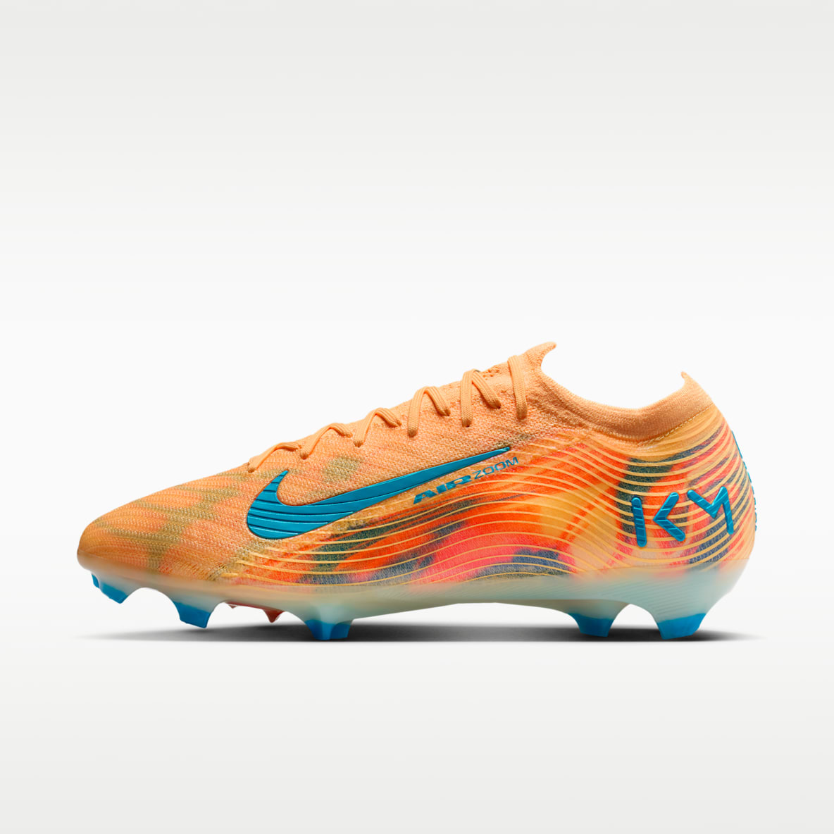 Nike Mercurial Vapor 16 Elite "Kylian Mbappé" 耐克刺客系列姆巴佩男/女 FG 天然硬质草地低帮足球鞋