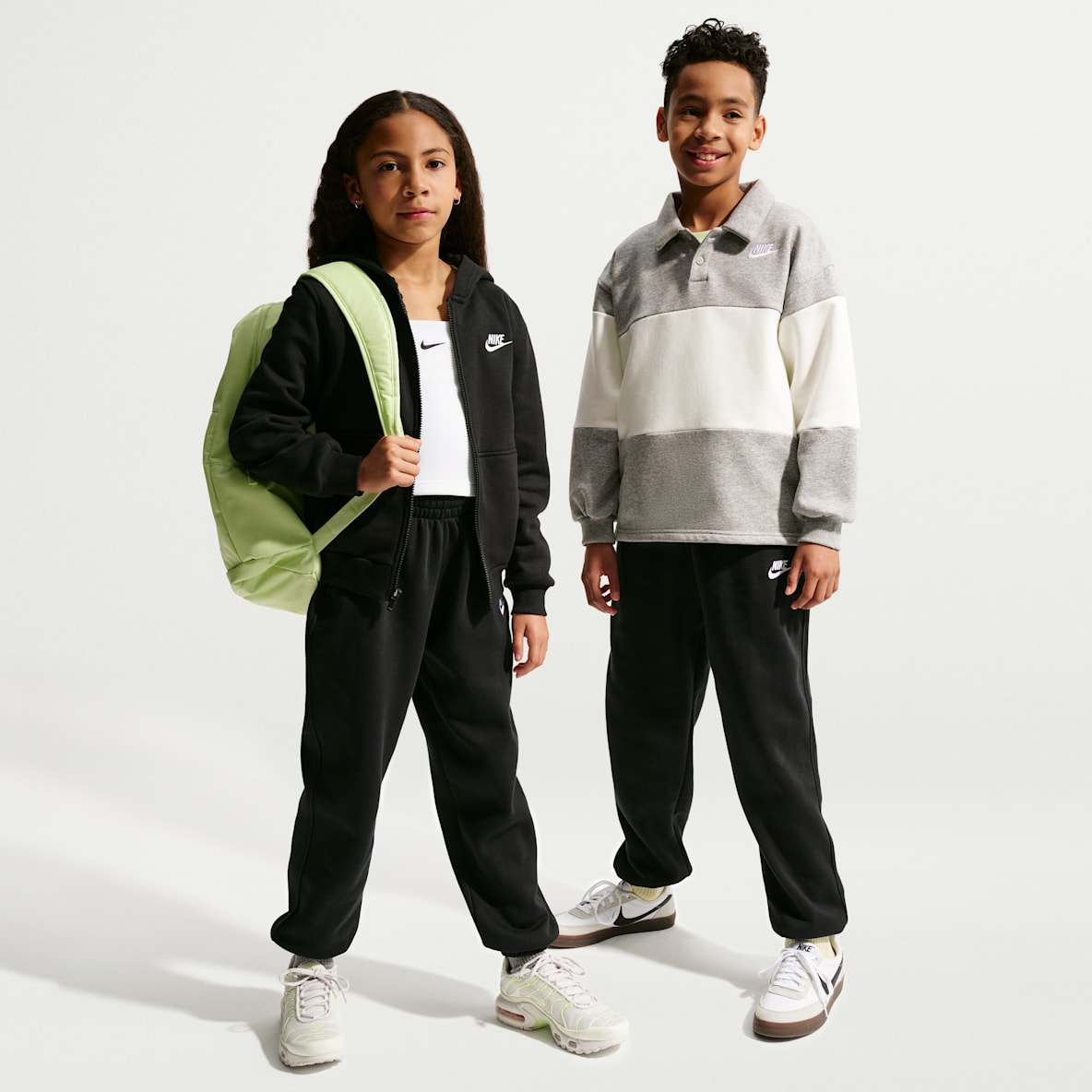 Nike Sportswear Club Fleece 大童加绒宽松长裤