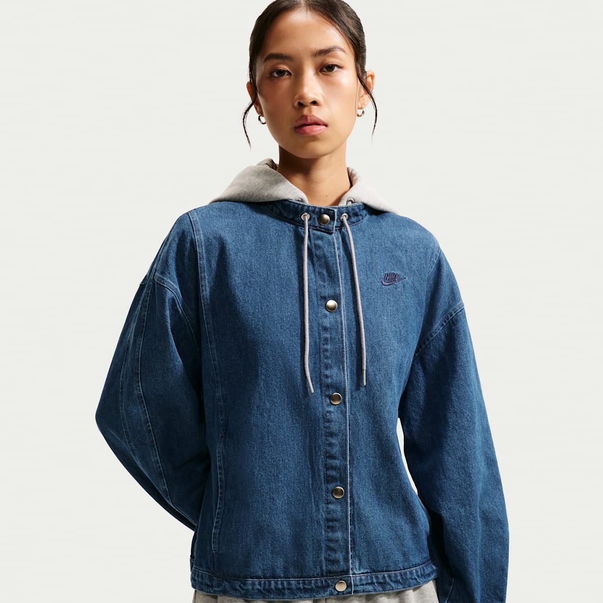 Nike Sportswear 女子宽松厚实牛仔夹克