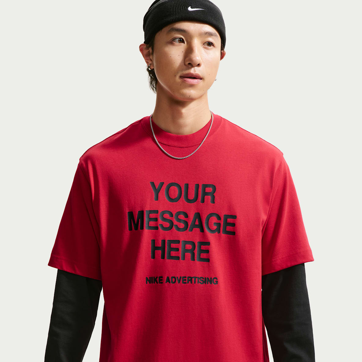 Nike "Your Message Here" 男子短袖T恤