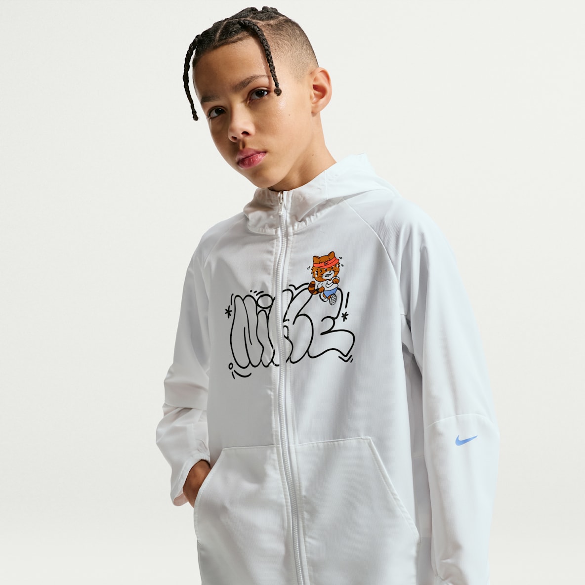 Nike Miler Dri-FIT 大童速干夹克防晒衣