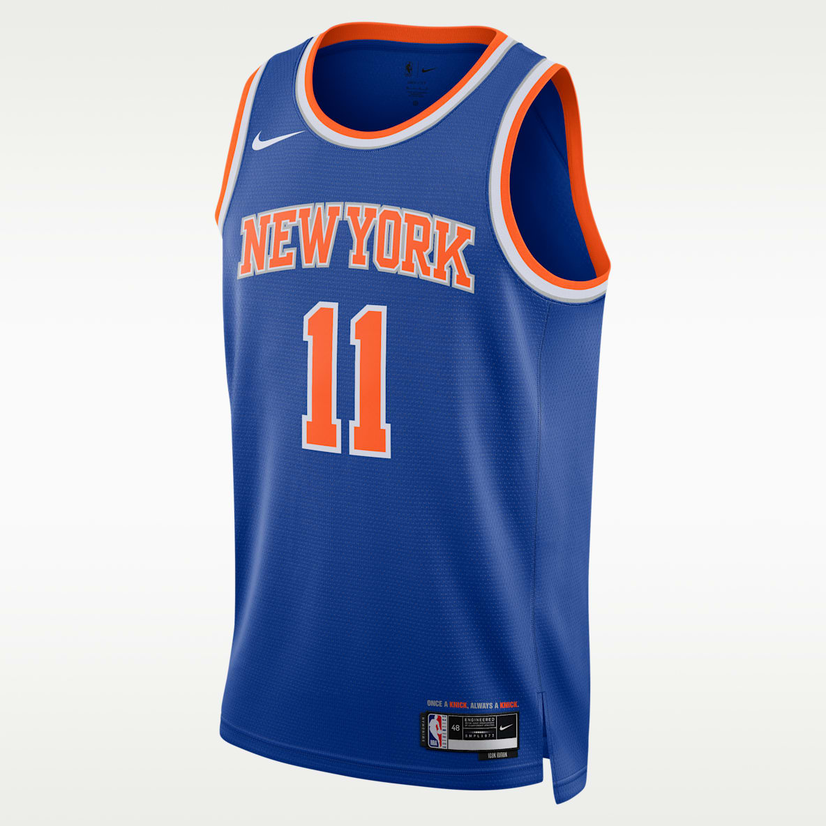纽约尼克斯队 Icon Edition Nike Dri-FIT NBA Swingman Jersey 男子速干球衣