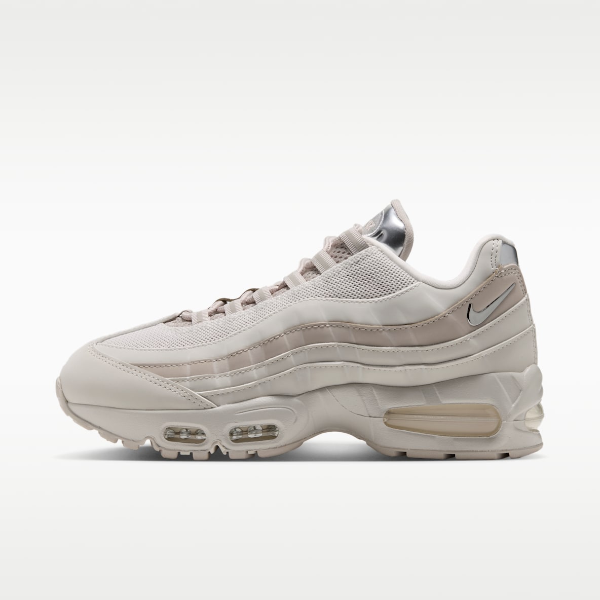 Nike Air Max 95 Big Bubble Chrome 女子运动鞋
