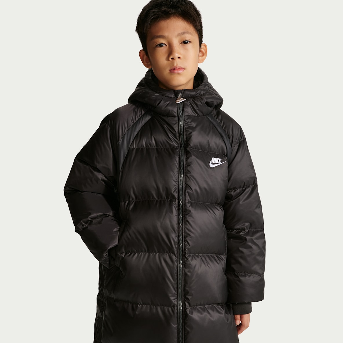 Nike 大童长款插肩羽绒夹克