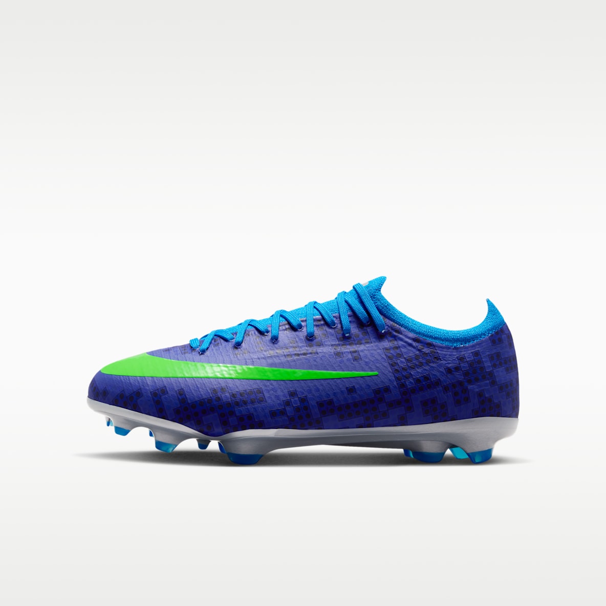 Nike Jr. Mercurial Vapor Pro x LEGO® Collection 耐克刺客系列大童 FG 天然硬质草地低帮足球鞋