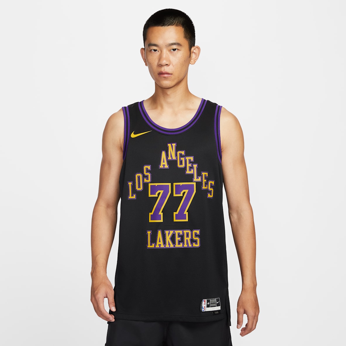 洛杉矶湖人队 City Edition 洛杉矶湖人队 City Edition Nike Dri-FIT NBA Swingman Jersey 男子速干球衣