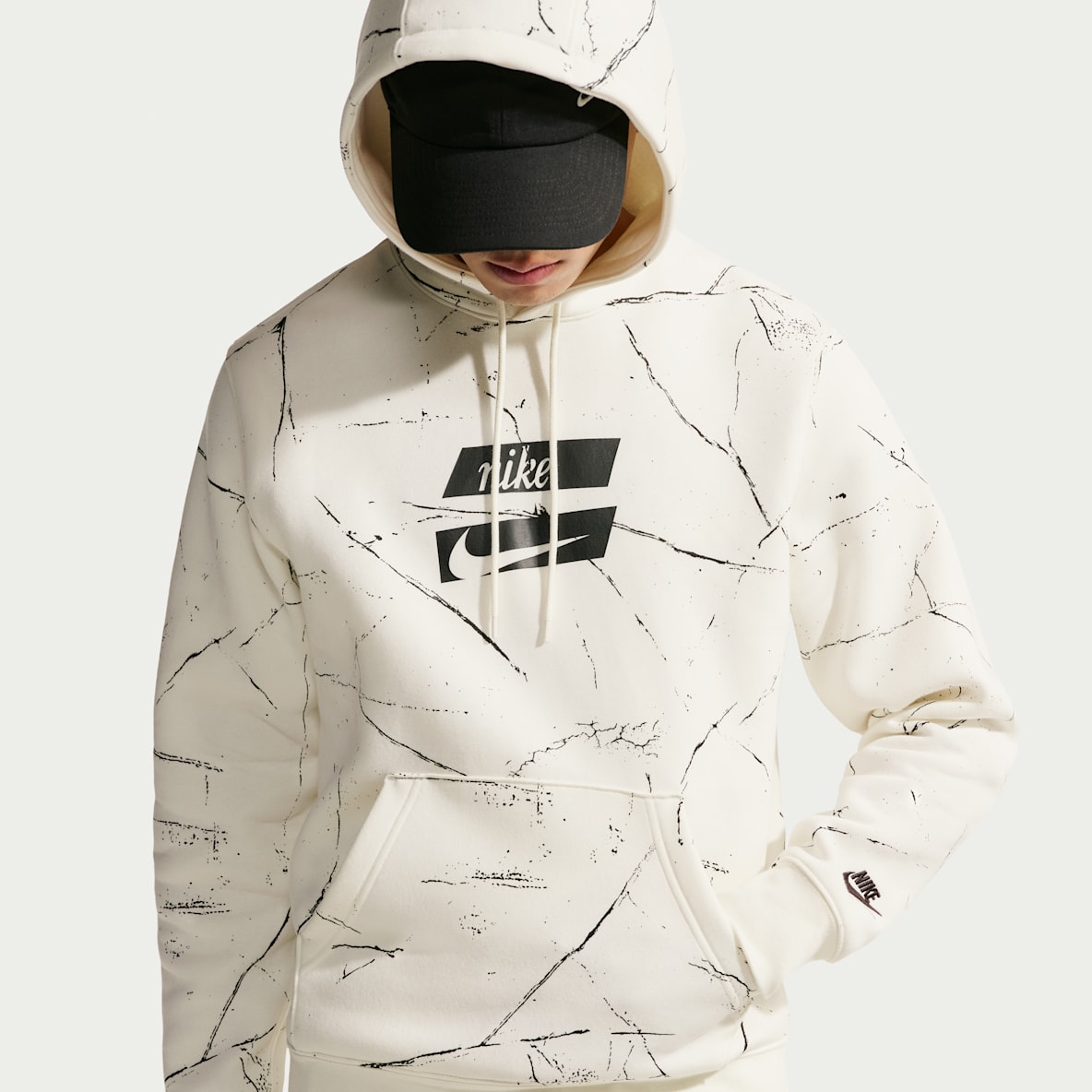 Nike Club Fleece 男子加绒套头连帽衫