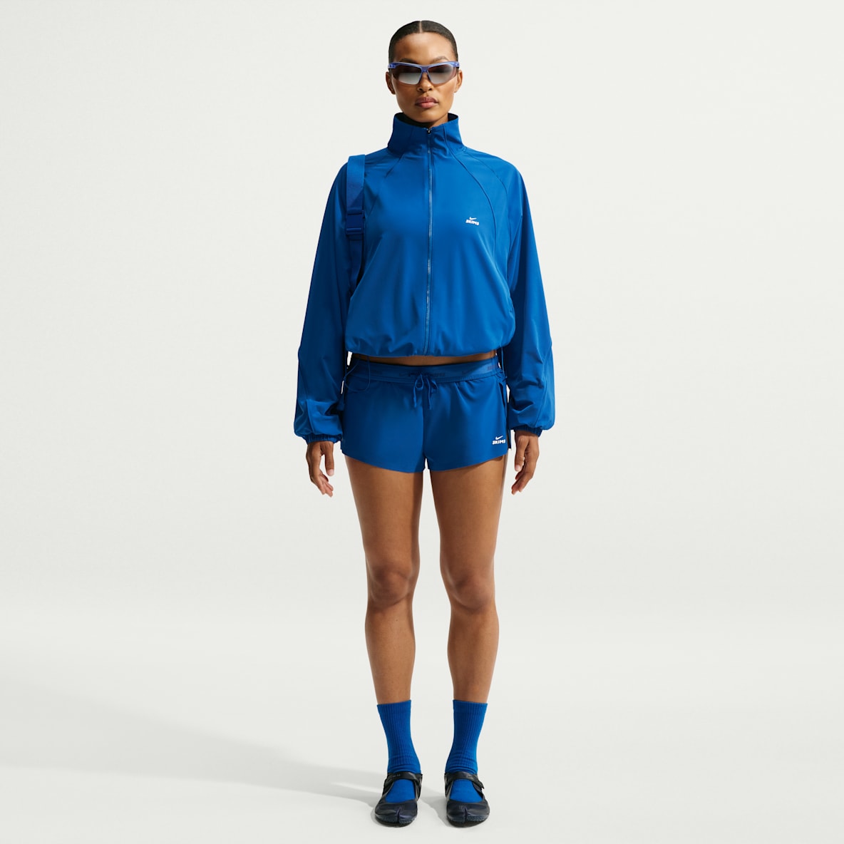 NikeSKIMS Stretch Nylon 女子速干跑步短裤