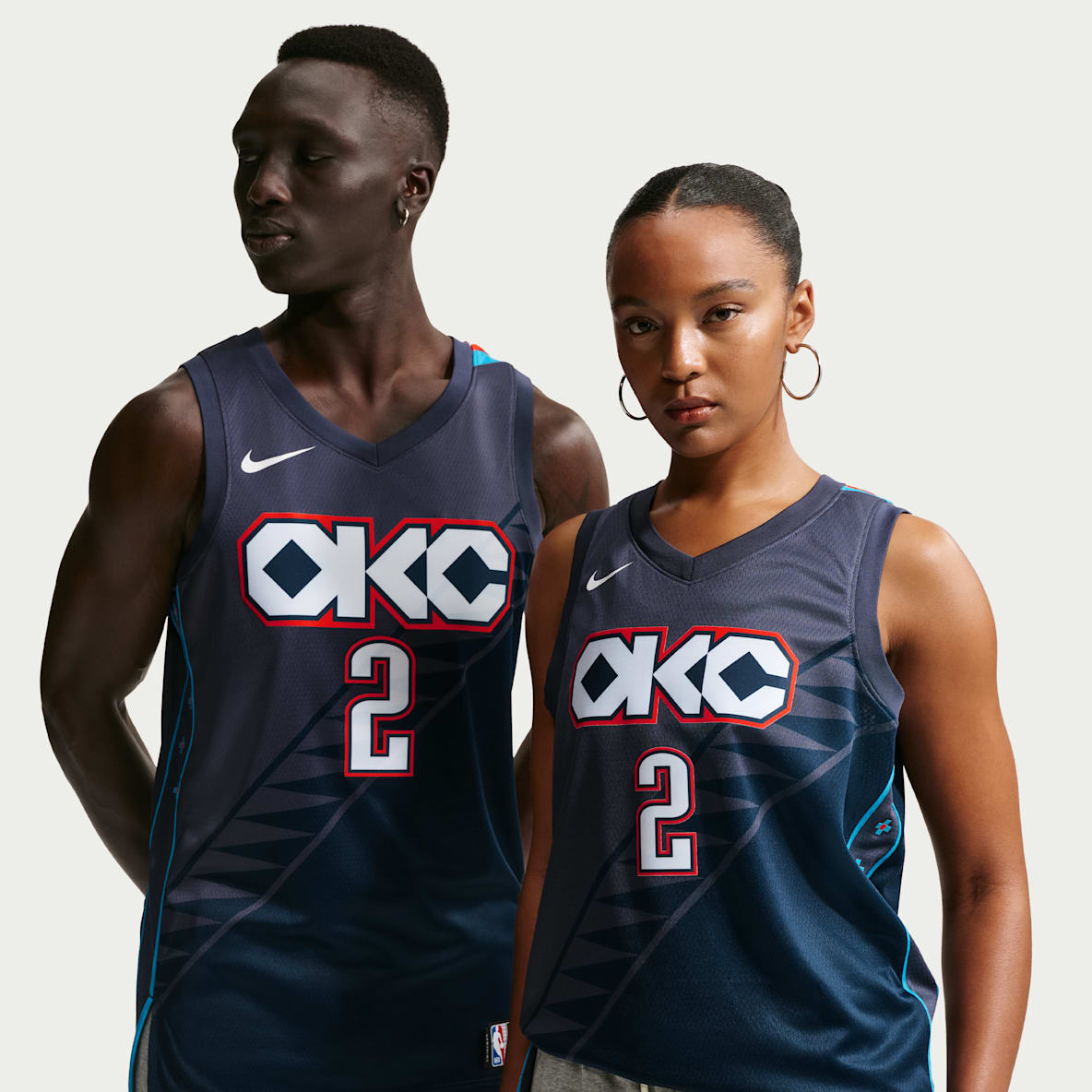 俄克拉荷马城雷霆队谢伊·吉尔杰斯-亚历山大 (Shai Gilgeous-Alexander ) City Edition Nike NBA Swingman Jersey 男子速干球衣