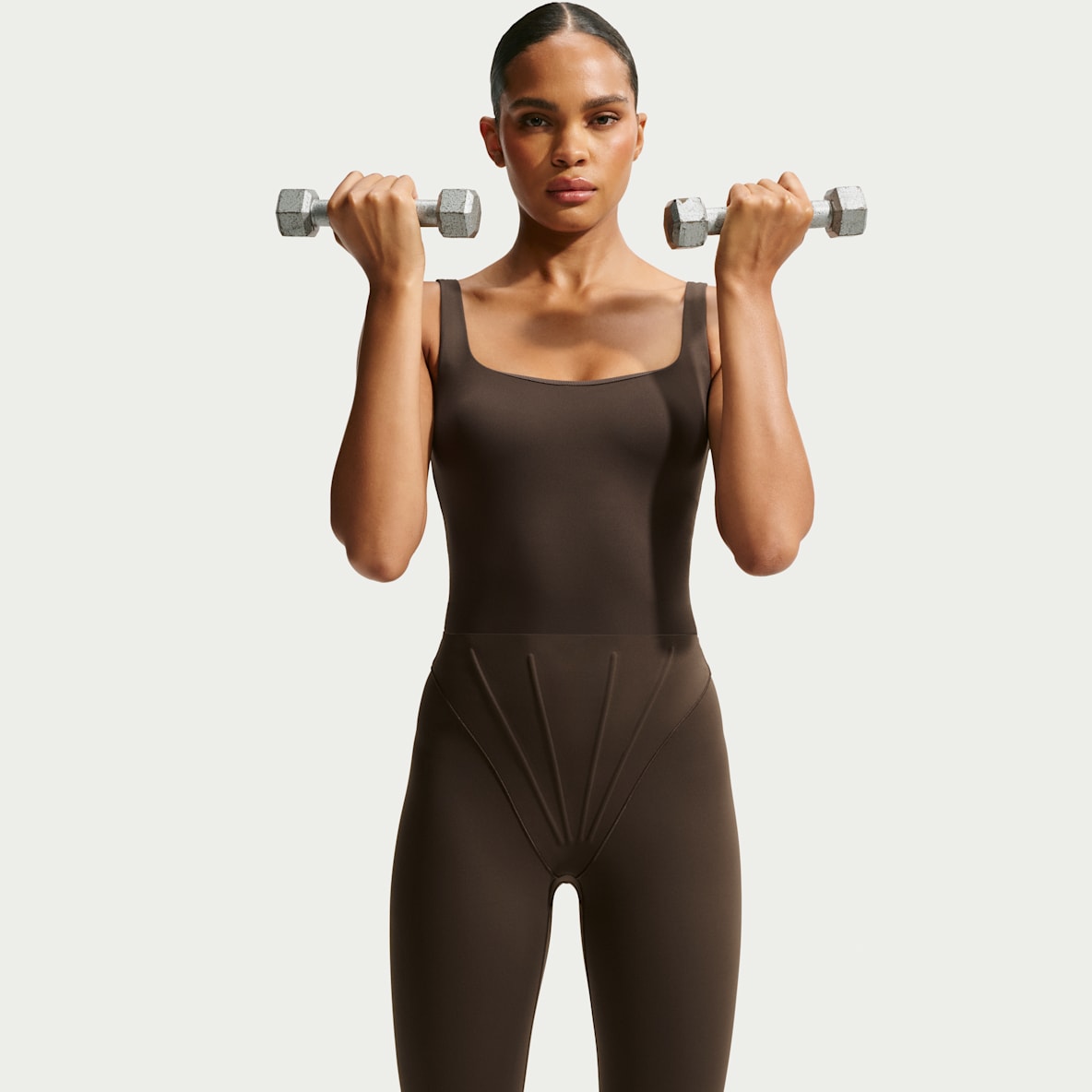NikeSKIMS Matte 女子速干塑形高腰紧身裤