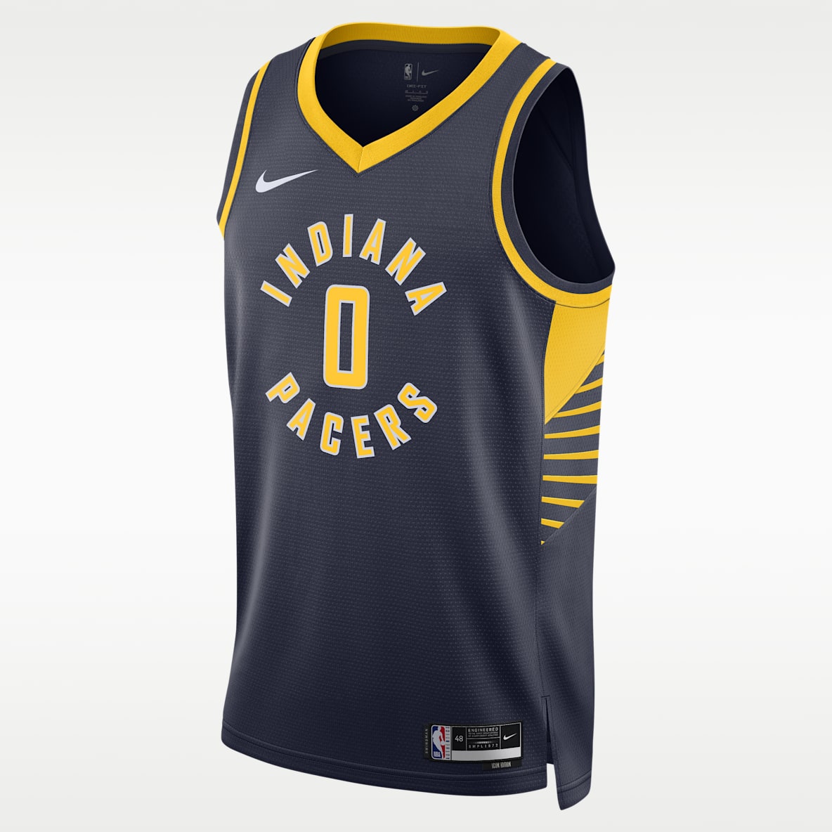 印第安纳步行者队 Icon Edition Nike Dri-FIT NBA Swingman Jersey 男子速干球衣