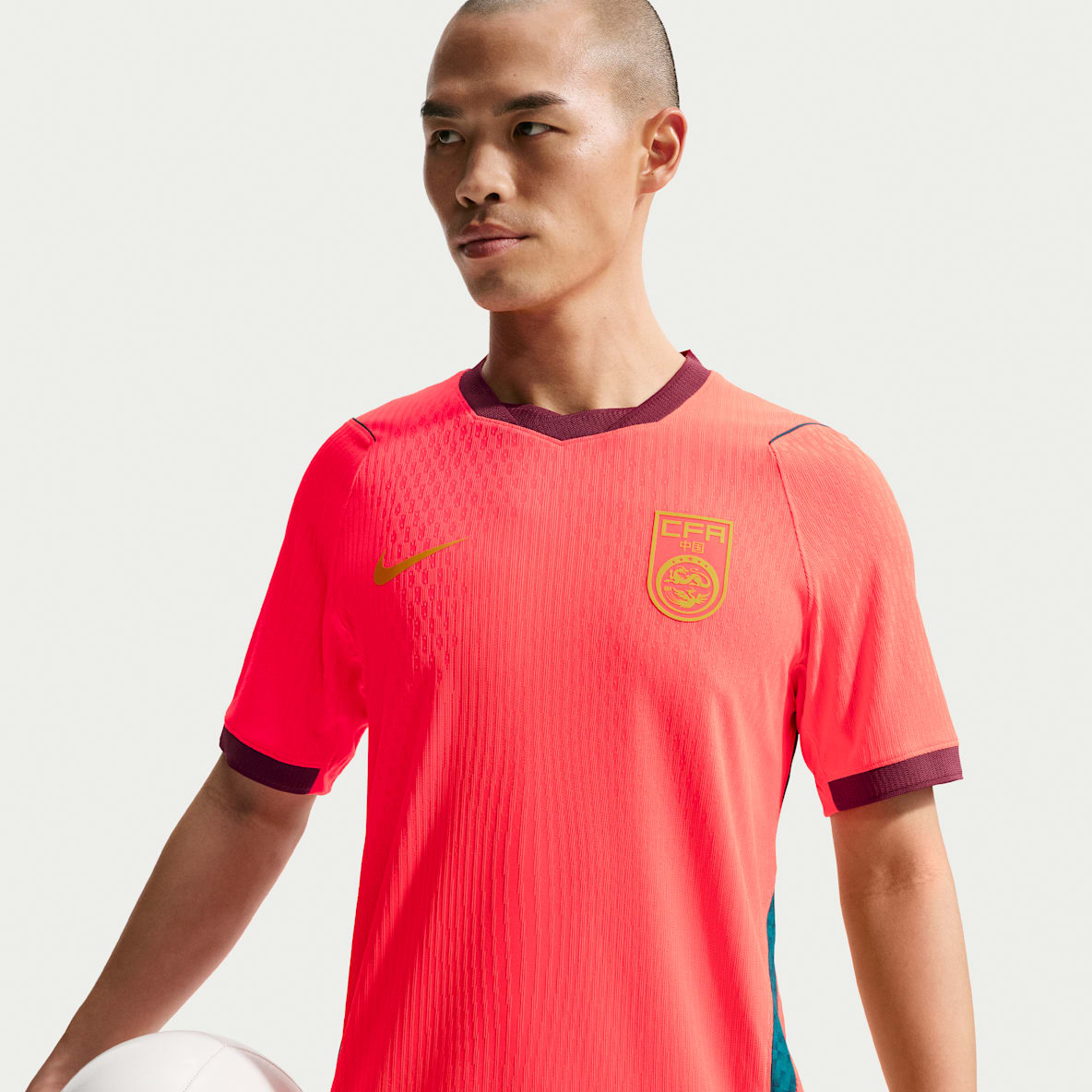 2026 赛季中国队主场球员版 Nike Aero-FIT 男子足球球衣