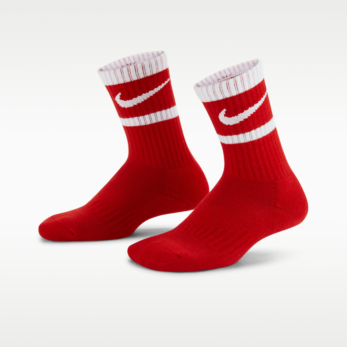 Nike 马年限定脱缰系列 新年款幼童速干中筒运动袜（1 双）