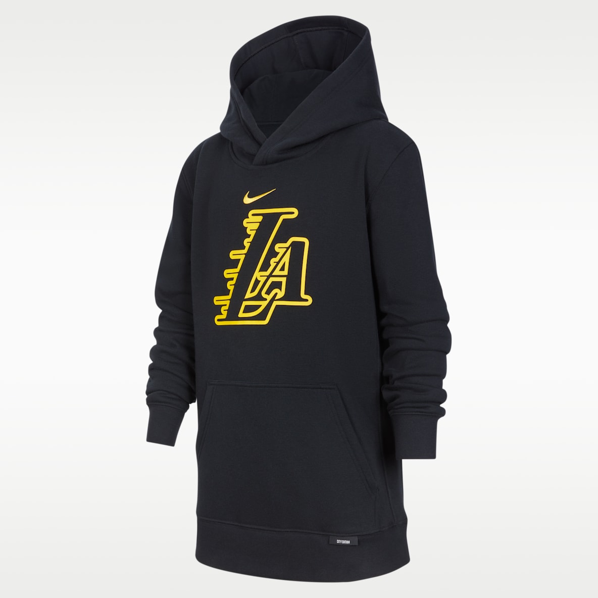 洛杉矶湖人队 City Edition Nike Club Fleece 大童（男孩）加绒连帽衫