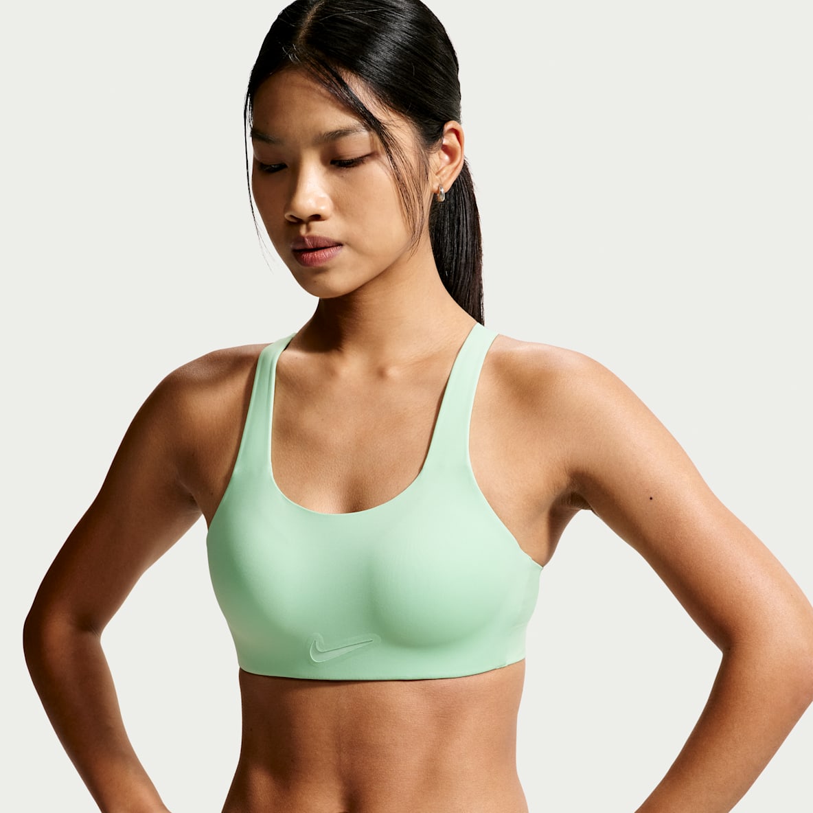 Nike Rival 女子速干稳固超高强度支撑衬垫运动内衣
