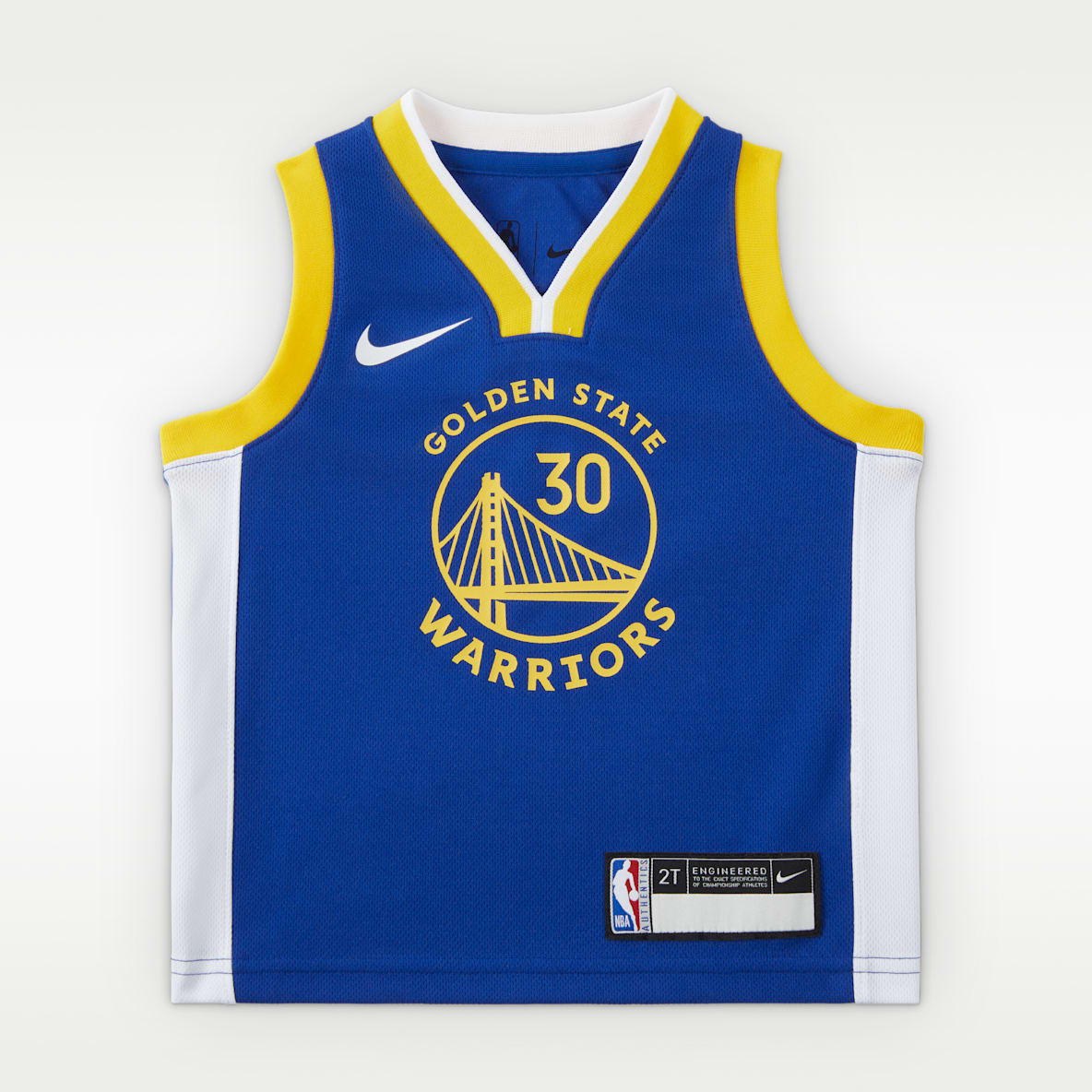金州勇士队斯蒂芬·库里 (Stephen Curry) Icon Edition Nike NBA Jersey 婴童球衣