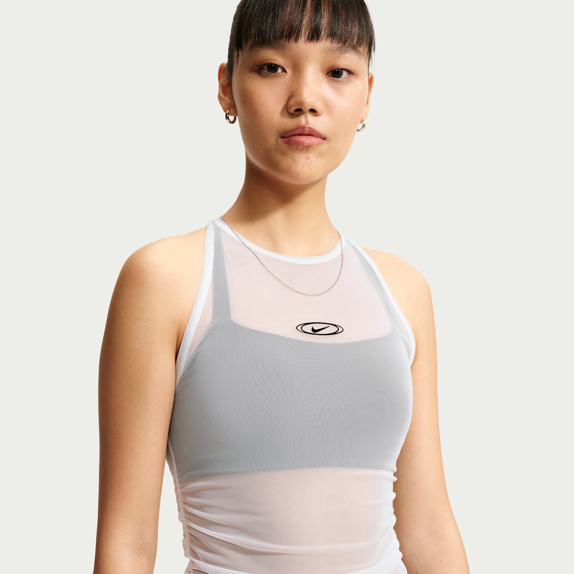 Nike Sportswear 女子紧身薄纱背心