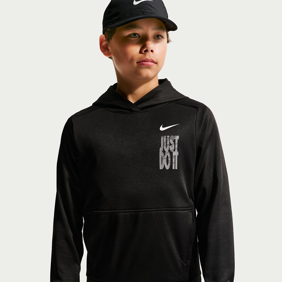 Nike Trophy Therma-FIT 大童(男孩)加绒套头连帽衫