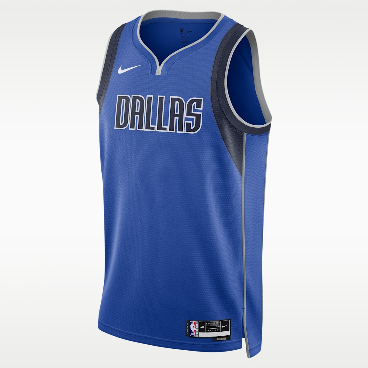 达拉斯独行侠队 Icon Edition Nike Dri-FIT NBA Swingman Jersey 男子速干球衣