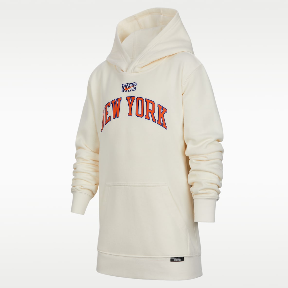 纽约尼克斯队 City Edition 纽约尼克斯队 City Edition Nike Club Fleece 大童(男孩)加绒连帽衫