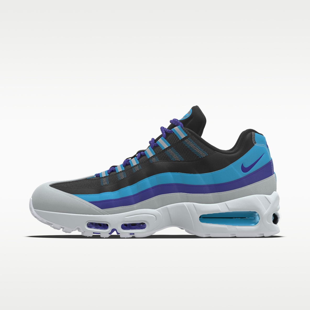 Nike Air Max 95 Big Bubble By You 专属定制男子运动鞋
