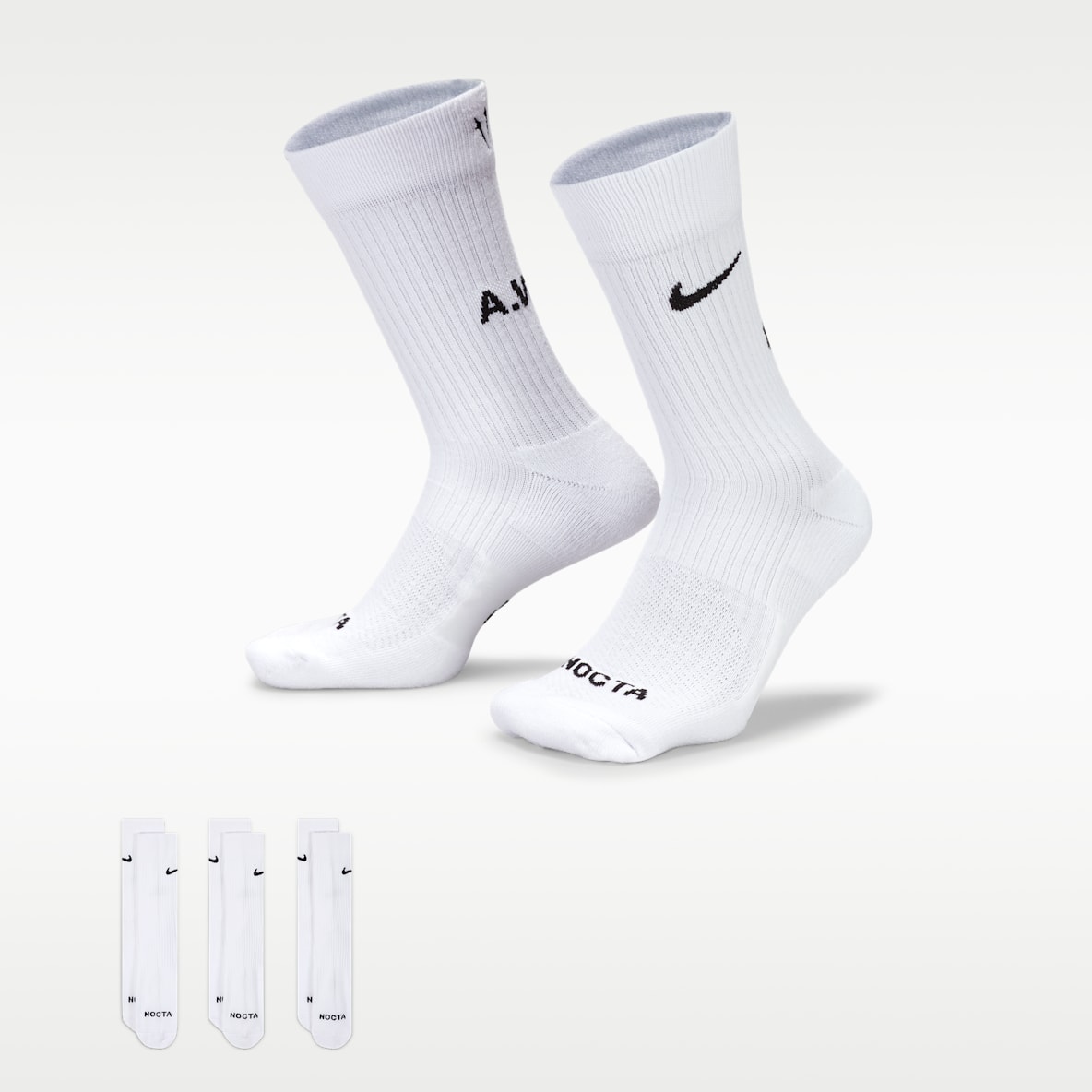 NOCTA 中筒运动袜（3 双）