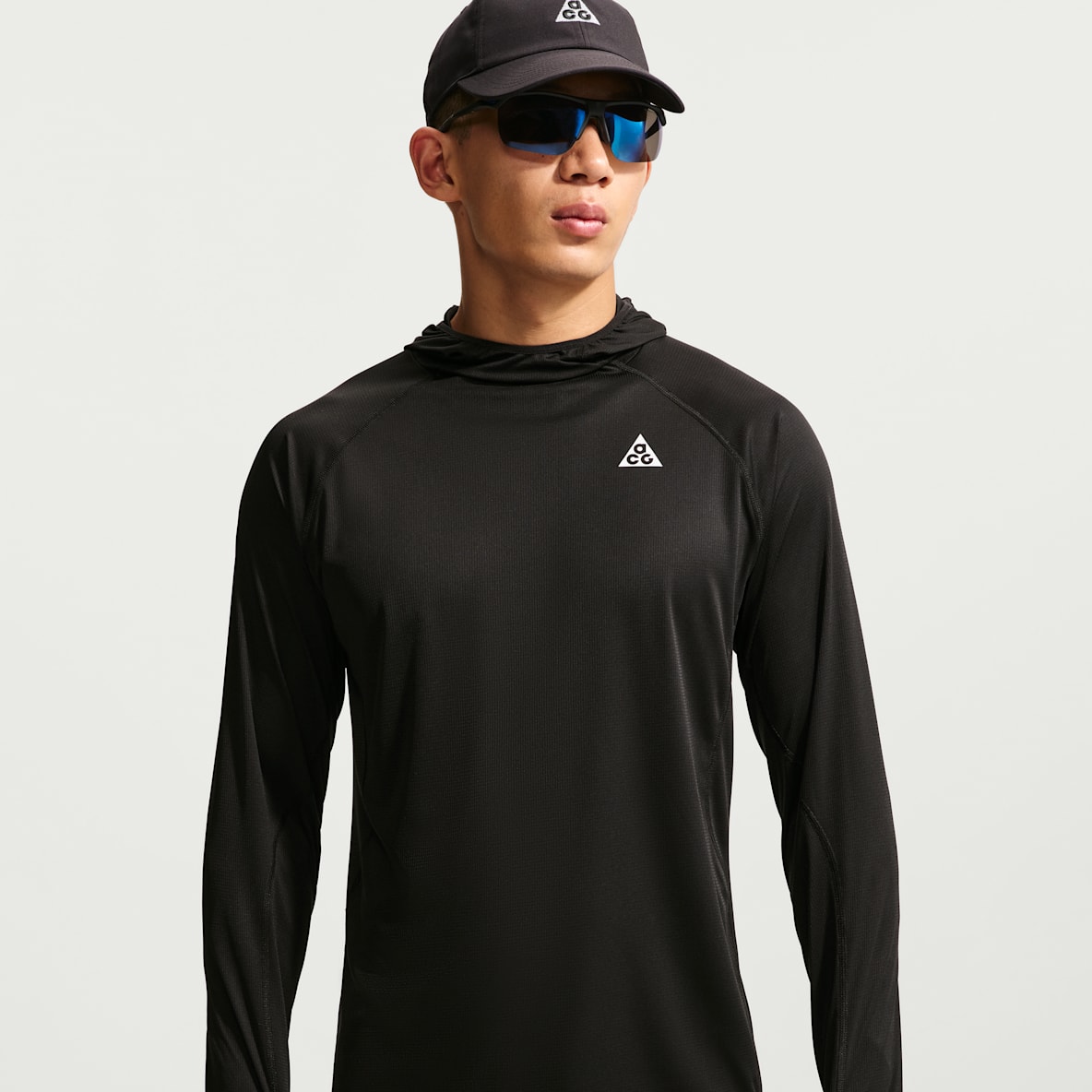 Nike ACG "Solar Chase" Dri-FIT 男子防晒速干连帽越野跑步上衣