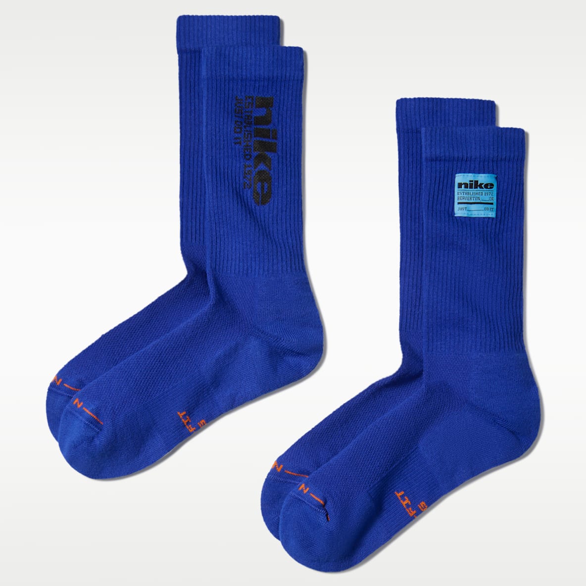 Nike Everyday Elevated 速干中筒运动袜(2 双)
