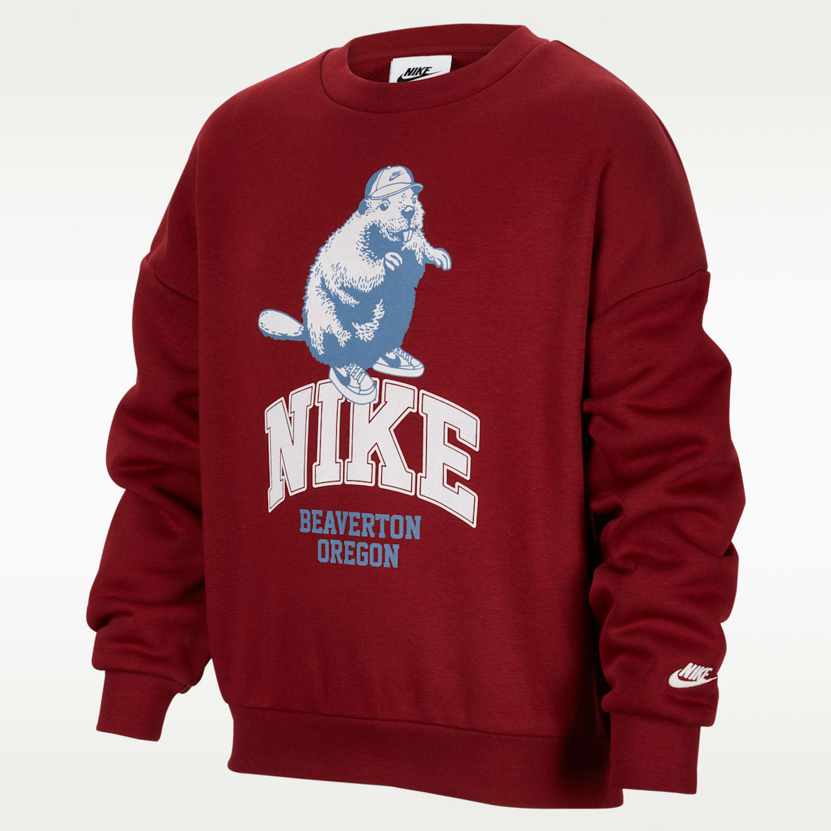 Nike Sportswear Icon 大童加绒圆领运动衫