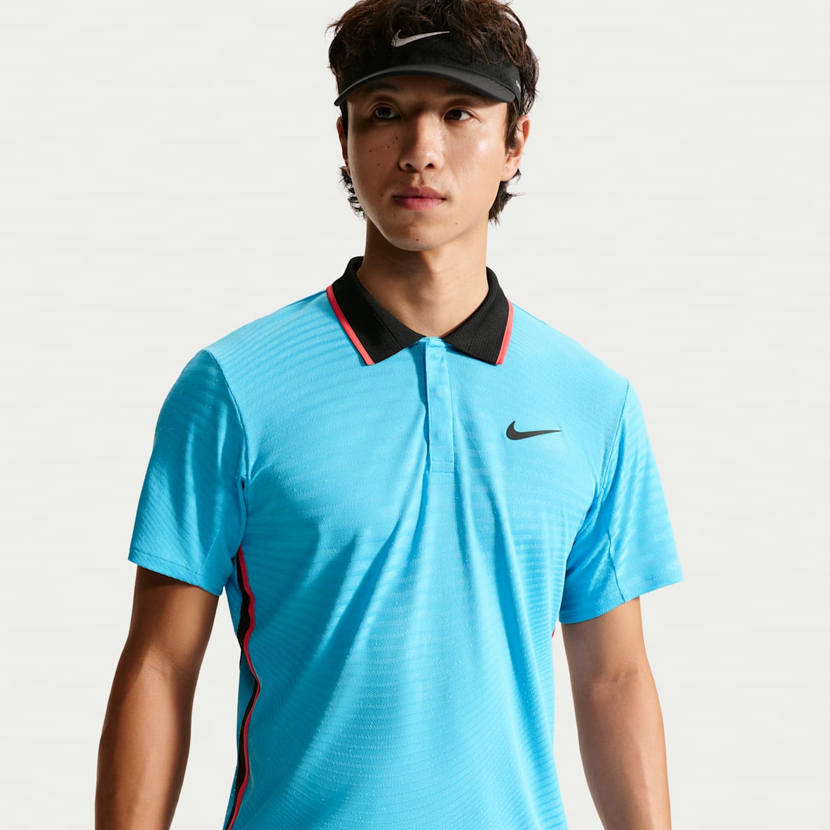 NikeCourt Slam Aero-FIT 男子网球短袖翻领T恤
