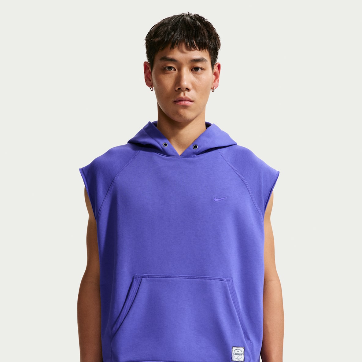Nike N.A.C. Dri-FIT 男子速干针织无袖训练连帽衫