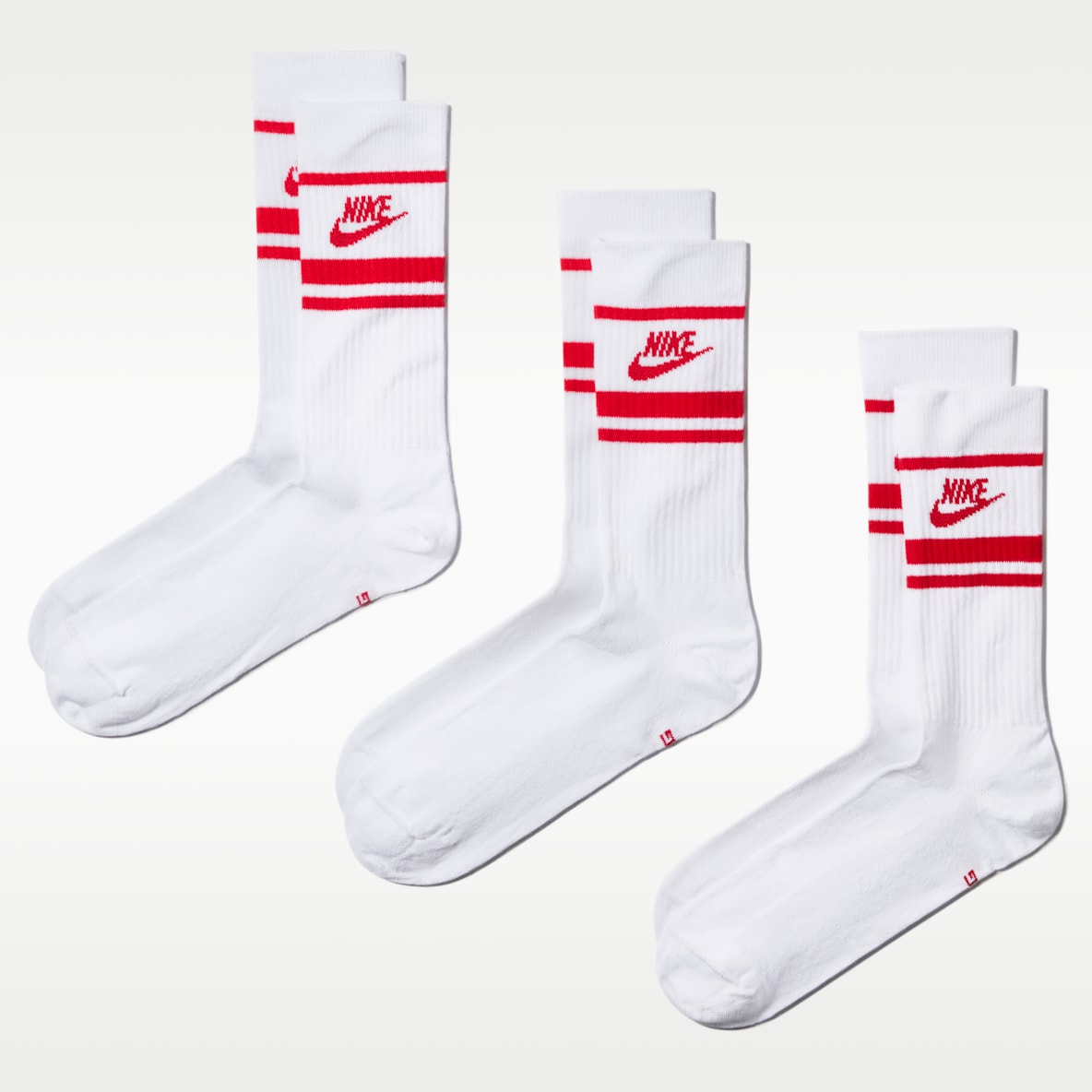 Nike Sportswear Dri-FIT Everyday Essential 速干中筒运动袜（3 双）