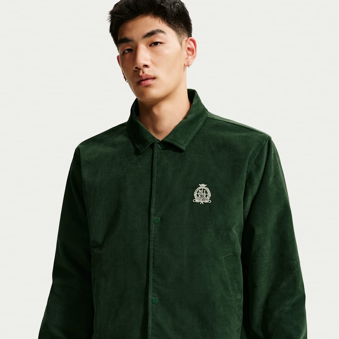 Nike Sportswear Club 男子灯芯绒教练夹克