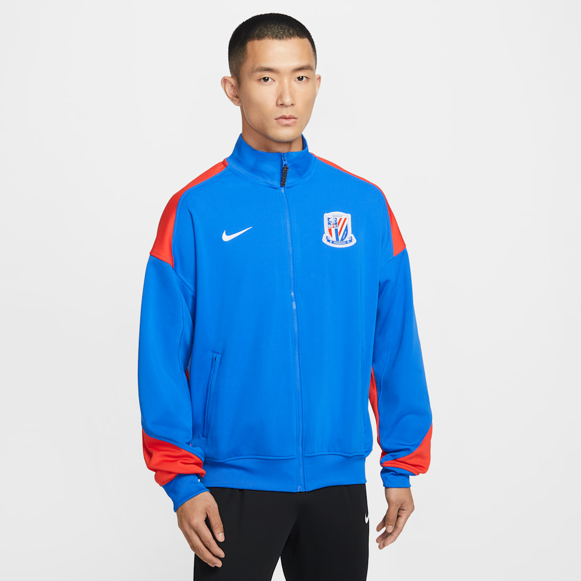 上海申花足球俱乐部 Nike Dri-FIT Academy Pro Anthem 男子速干加绒夹克