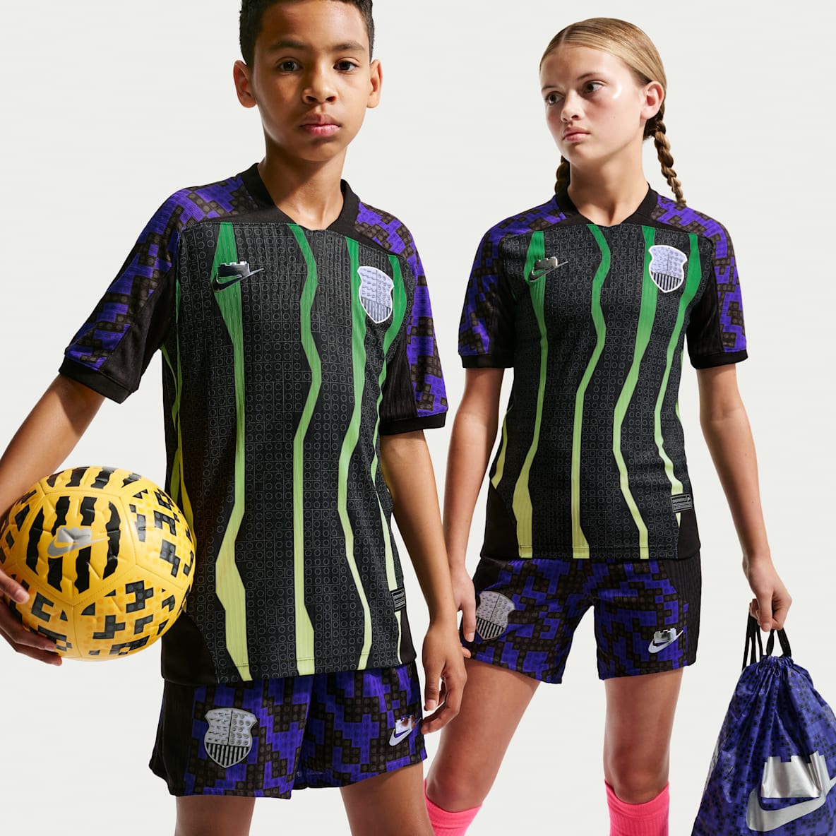 Nike x LEGO® Collection Dri-FIT 大童速干短袖足球球衣